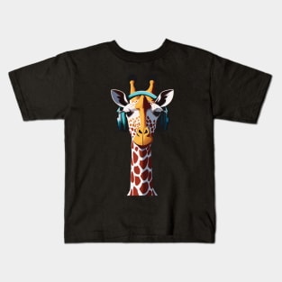 Giraffe Jams Kids T-Shirt